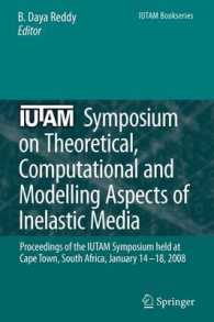 Iutam Symposium on Theoretical, Computational and Modelling Aspects of Inelastic Media : Proceedings of the Iutam Symposium Held at Cape Town, South A