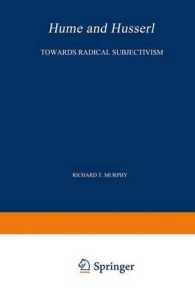 Hume and Husserl : Towards Radical Subjectivism (Phaenomenologica)