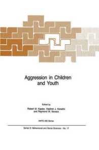 Aggression in Children and Youth (NATO Science Series D)