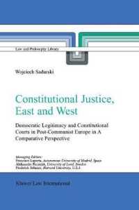 Constitutional Justice, East and West : Democratic Legitimacy and Constitutional Courts in Post-communist Europe in a Comparative Perspective