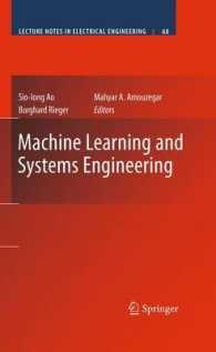 Machine Learning and Systems Engineering (Lecture Notes in Electrical Engineering) 〈Vol. 68〉