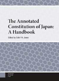 The Annotated Constitution of Japan : A Handbook (Handbooks on Japanese Studies)