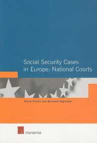 Social Security Cases in Europe : National Courts