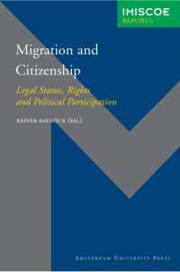 Migration and Citizenship : Legal Status, Rights and Political Participation (Imiscoe Reports)