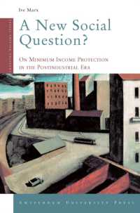 A New Social Question? : On Minimum Income Protection in the Postindustrial Era (Changing Welfare States)