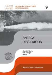 Energy Dissipators : IAHR Hydraulic Structures Design Manuals 9 (Iahr Design Manual)