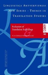 Evaluation of Translation Technology