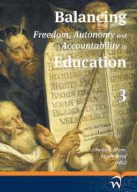 Balancing Freedom, Autonomy and Accountability in Education 〈3〉
