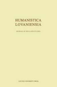 Humanistica Lovaniensia : Journal of Neo-Latin Studies (Humanistica Lovaniensia)