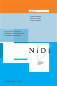 Solidarity between Parents and Their Adult Children in Europe (Nidi Report)