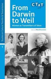 From Darwin to Weil : Women as Transmitters of Ideas (Studies on Cultural Transfer and Transmission)