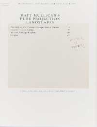 Matt Mullican's Pure Projection Landscapes