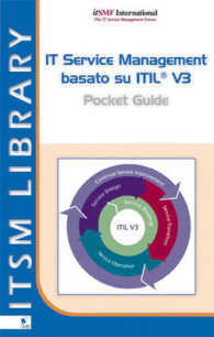 It Service Management Basato Su ITIL V3 Pocket Guide （POC）