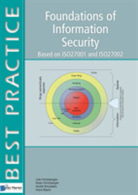 Foundations of Information Security : Based on Iso27001 and Iso27002 (Best Practice Series) -- Paperback / softback