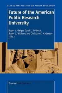 Future of the American Public Research University (Global Perspectives on Higher Education)