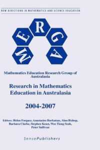 Research in Mathematics Education in Australasia 2004 - 2007 (New Directions in Mathematics and Science Education)