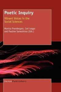 Poetic Inquiry : Vibrant Voices in the Social Sciences