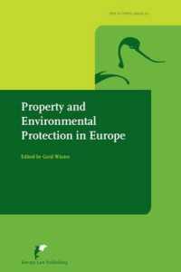 Property and Environmental Protection in Europe (Avosetta)