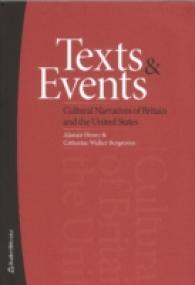 Texts & Events : Cultural Narratives of Britain & the United States