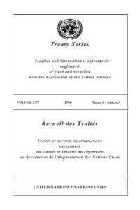 Treaty Series 3157 (United Nations Treaty Series / Recueil des Traites des Nations Unies)