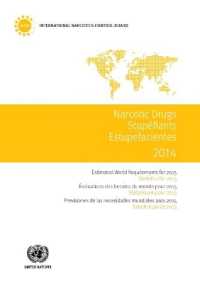 Narcotic Drugs 2014 : Estimated World Requirements for 2015 - Statistics for 2013 (Narcotic Drugs / Stupefiants / Estupefacientes)
