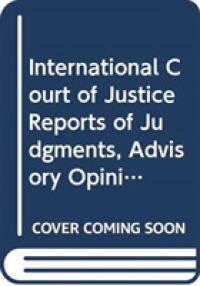 Reports of Judgments, Advisory Opinions and Orders : Obligation to Negotiate Access to the Pacific Ocean (Bolivia V. Chile) Order of 15 July 2014 (Reports of Judgments, Advisory Opinions and Orders Individual)