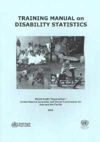 Training Manual on Disability Statistics