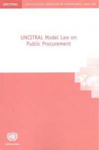 UNCITRAL Model Law on Public Procurement (Cat V - International Law)