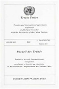 Treaty Series 2695 (United Nations Treaty Series / Recueil Des Traites Des Nations Unies)