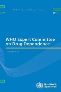 WHO Expert Committee on Drug Dependence : Thirty-sixth Report (Who Technical Reports) （1ST）