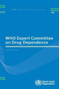 WHO Expert Committee on Drug Dependence : Thirty-sixth Report (Who Technical Reports) （1ST）