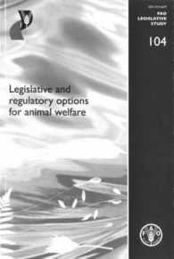 Legislative and Regulatory Options for Animal Welfare (Fao Legislative Studies)