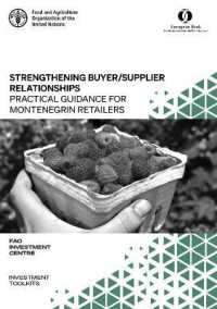 Strengthening buyer/supplier relationships : Practical guidance for Montenegrin retailers