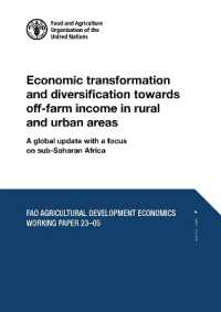Economic transformation and diversification towards off-farm income in rural and urban areas : A global update with a focus on sub-Saharan Africa (Fao Agricultural Development Economics Working Papers)