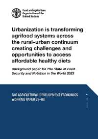Urbanization is transforming agrifood systems across the rural-urban continuum creating challenges and opportunities to access affordable healthy diets : Background paper for the State of Food Security and Nutrition in the World 2023 (Fao Agricultura