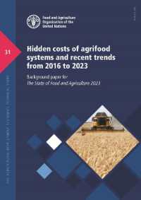 Hidden costs of agrifood systems and recent trends from 2016 to 2023 : Background paper for the State of Food and Agriculture 2023 (Fao Agricultural Development Economics Technical Studies)