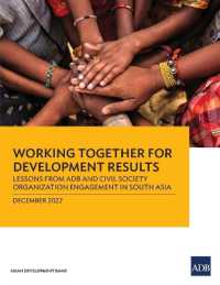 Working Together for Development Results: Lessons from ADB and Civil Society Organization Engagement in South Asia