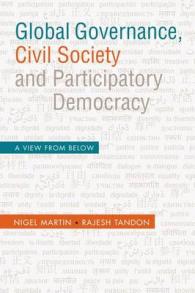 Global Governance, Civil Society and Participatory Democracy : A View from below