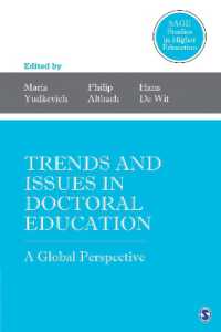 Trends and Issues in Doctoral Education : A Global Perspective (Sage Studies in Higher Education)