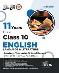 11 Years Cbse Class 10 English Language & Literature Previous Year-Wise Solved Papers (2013 - 2023) with Value Added Notes Previous Year Questions Pyqs （3RD）