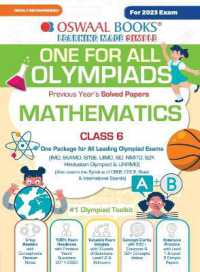 Oswaal One for All Olympiad Previous Years' Solved Papers, Class-6 Mathematics Book (For 2023 Exam)