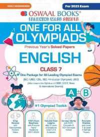 Oswaal One for All Olympiad Previous Years' Solved Papers, Class-7 English Book (For 2023 Exam)