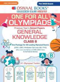 Oswaal One for All Olympiad Previous Years' Solved Papers, Class-8 General Knowledge Book (For 2023 Exam)