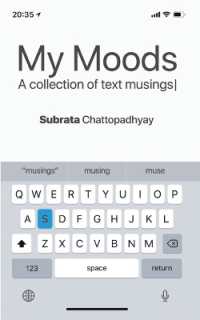 My Moods - a Collection of Text Musings