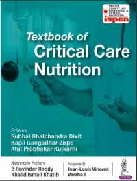 Textbook of Critical Care Nutrition