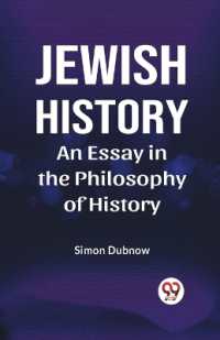 Jewish History an Essay in the Philosophy of History