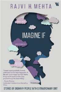 Imagine If : Stories of Ordinary People with Extraordinary Grit