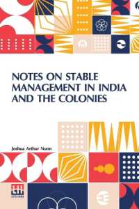 Notes on Stable Management in India and the Colonies (Edition0)