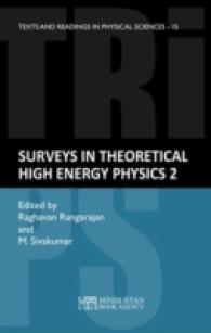 Surveys in Theoretical High Energy Physics-2 : Lecture Notes from Serc Schools (Texts and Readings in Physical Sciences) -- Paperback