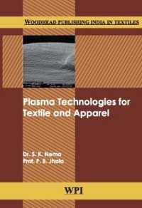 Plasma Technologies for Textile and Apparel (Woodhead Publishing India in Textiles)